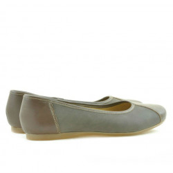 Ballerines femme 183 cappuccino combiné