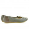 Ballerines femme 183 cappuccino combiné