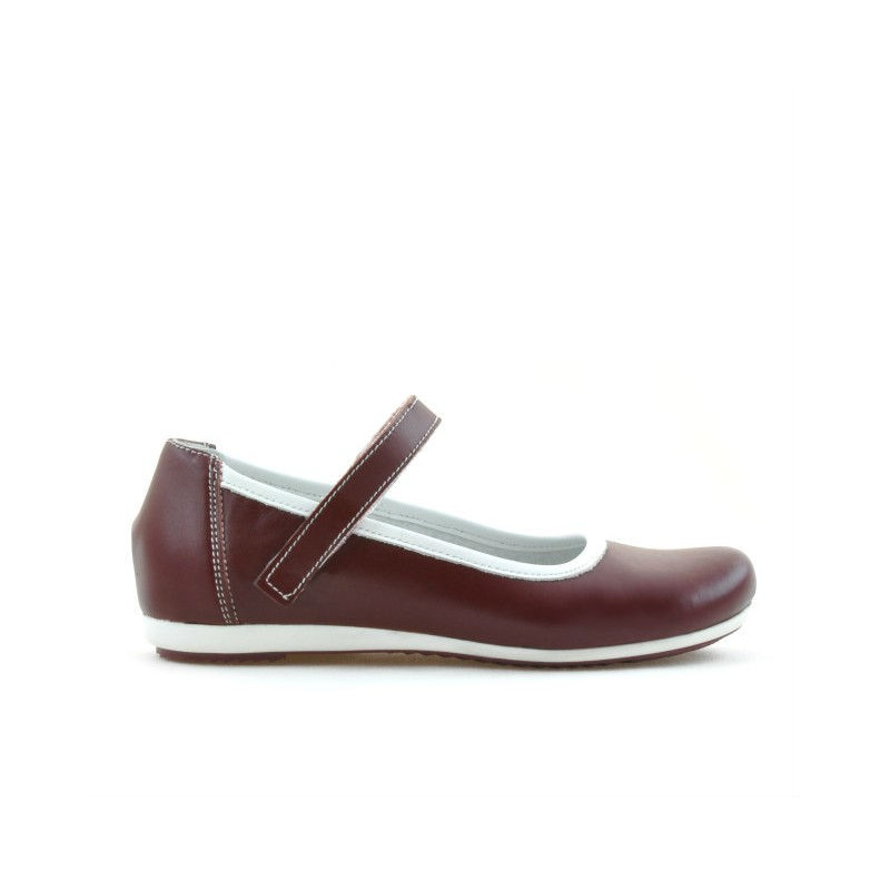 Chaussures enfants 151 bordeaux