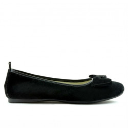 Ballerines femme 638 noir velours