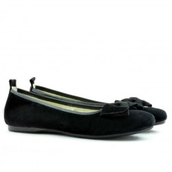 Ballerines femme 638 noir velours