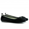 Ballerines femme 638 noir velours
