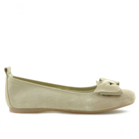 Ballerines femme 638 sable velours