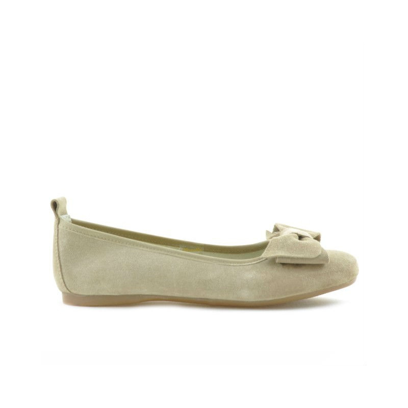 Ballerines femme 638 sable velours
