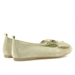 Ballerines femme 638 sable velours