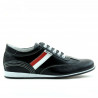 Chaussures de sport adolescents 394 noir+blanc