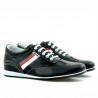 Chaussures de sport adolescents 394 noir+blanc