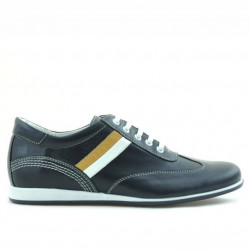 Chaussures de sport adolescents 394 indigo+blanc