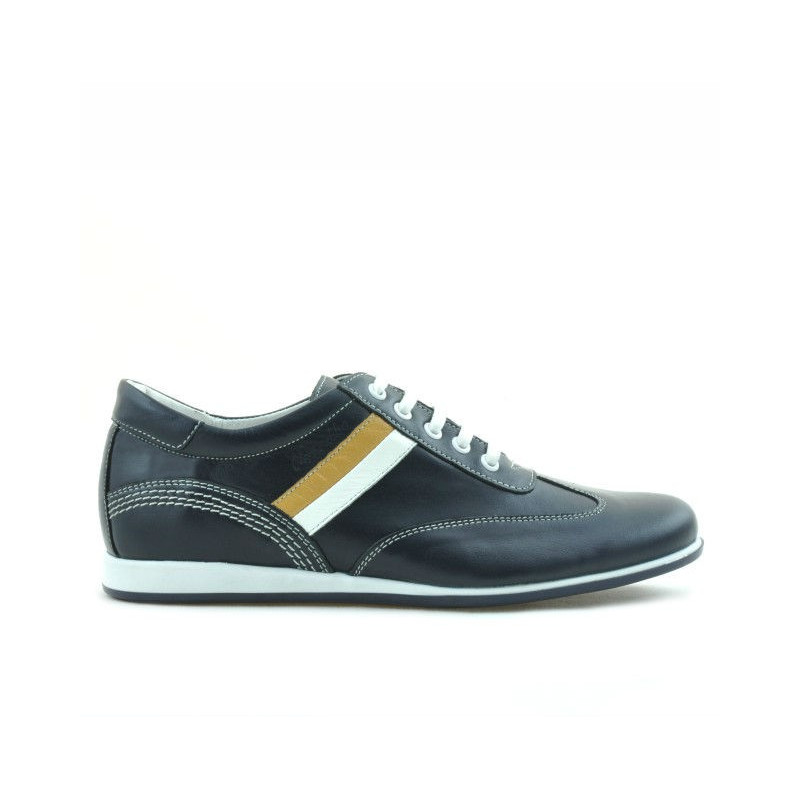 Chaussures de sport adolescents 394 indigo+blanc