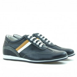Chaussures de sport adolescents 394 indigo+blanc