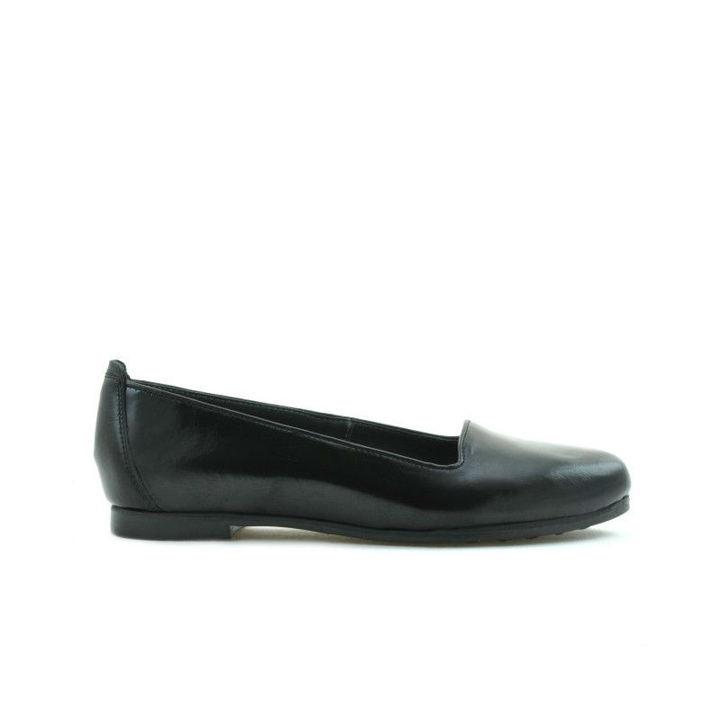Ballerines femme 662 vernis noir