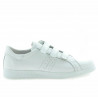Baskets adolescents 369sc blanc scratch