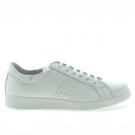 Baskets adolescents 369 blanc
