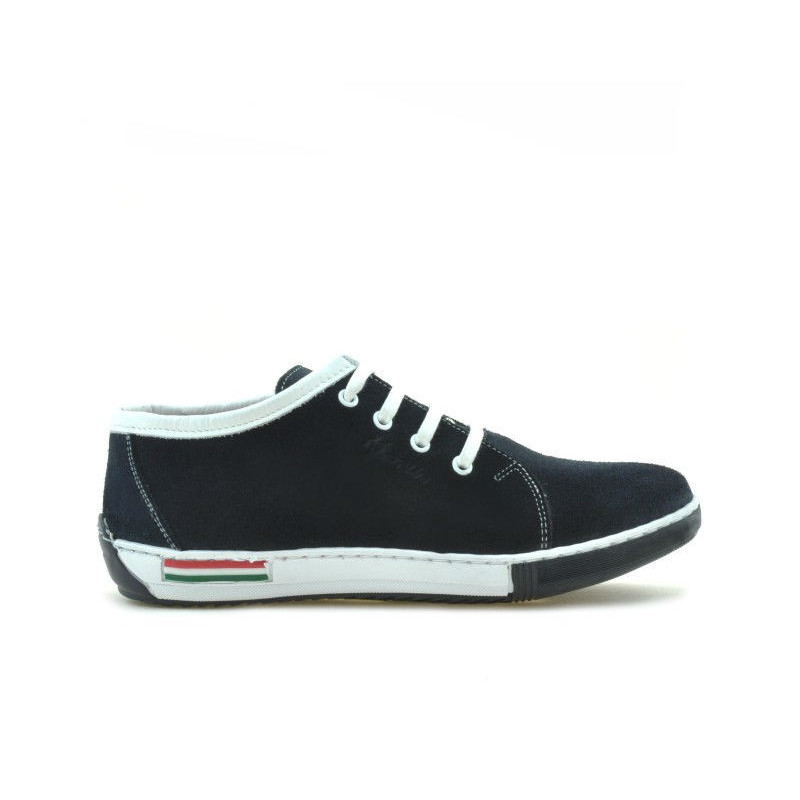 Baskets adolescents 309 indigo velours