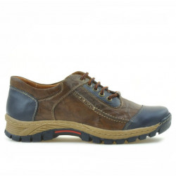 Chaussures de sport adolescents 313 indigo+marron