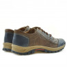 Chaussures de sport adolescents 313 indigo+marron