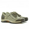 Baskets adolescents 313 kaki+beige