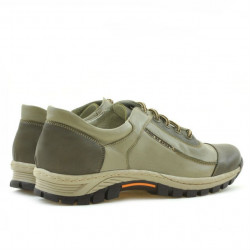 Baskets adolescents 313 kaki+beige