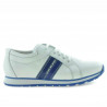 Chaussures de sport adolescents 311 blanc+indigo