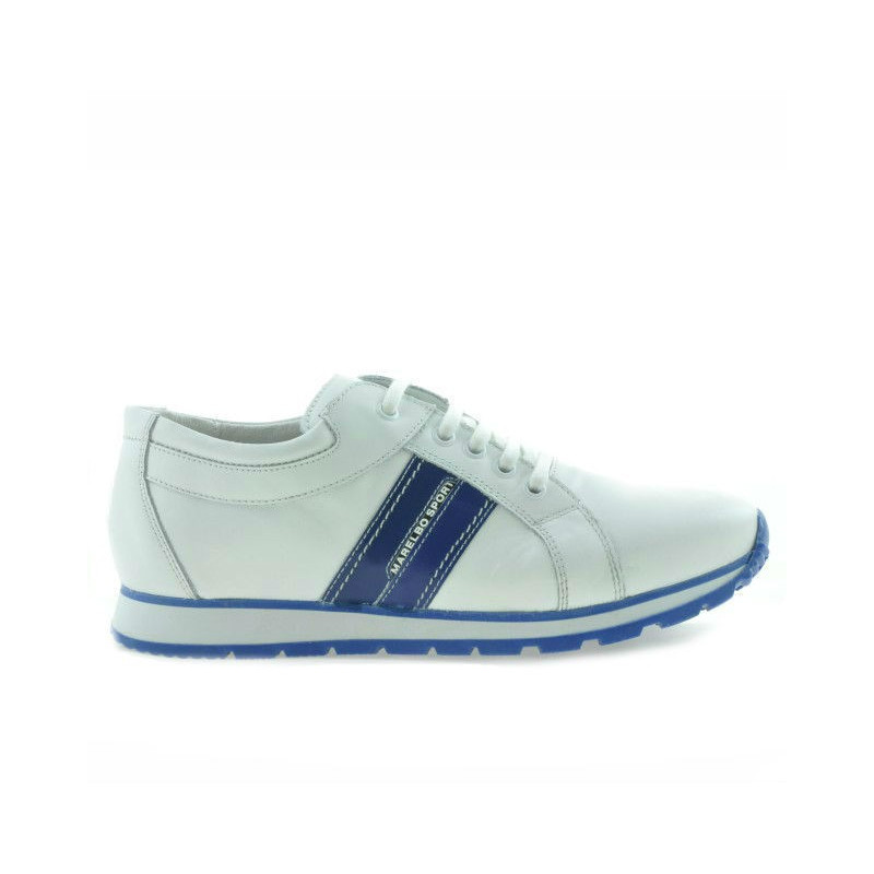 Chaussures de sport adolescents 311 blanc+indigo