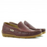 Mocassins adolescents 395 bordeaux