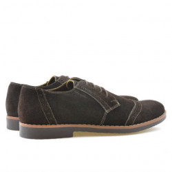 Chaussures décontractées / élégantes pour hommes 746 café velours