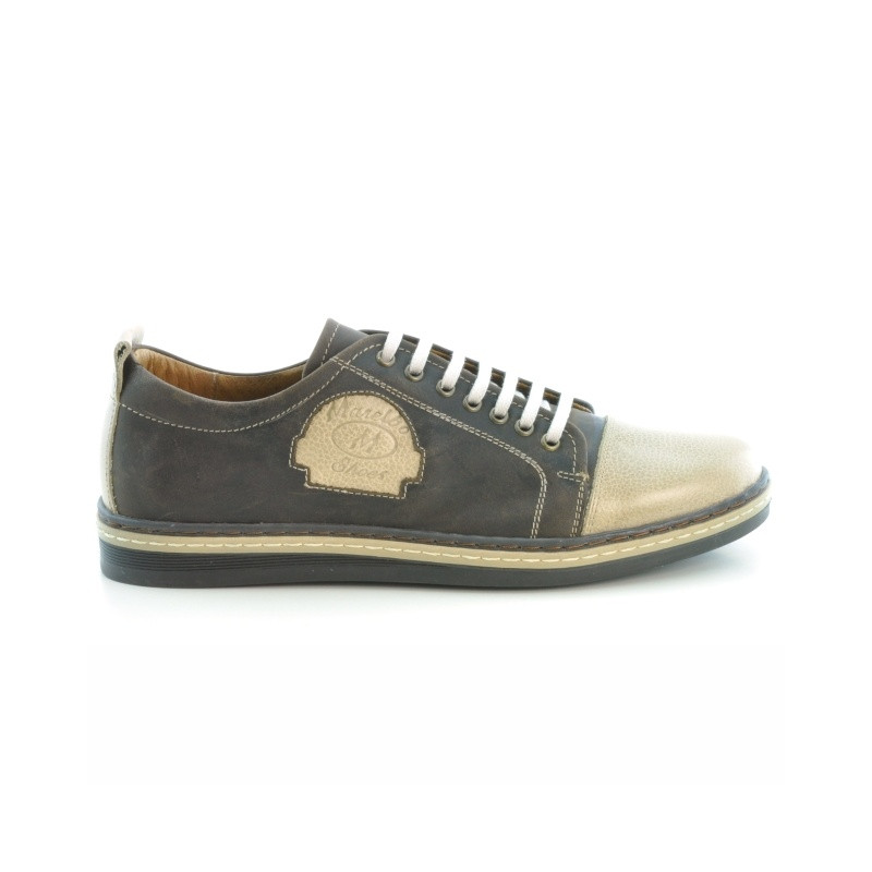 Chaussures casual / sport hommes 766 tuxon café+tuxon sable