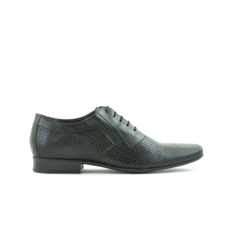 Chaussures élégantes homme 798 noir combiné