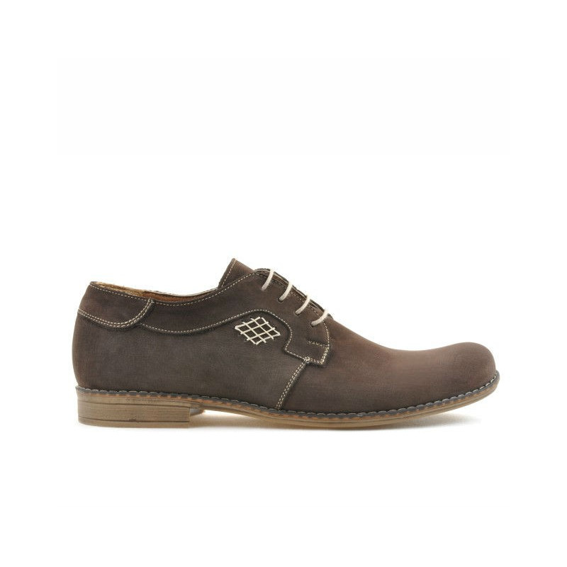 Chaussures décontractées / élégantes hommes 730 bufo café