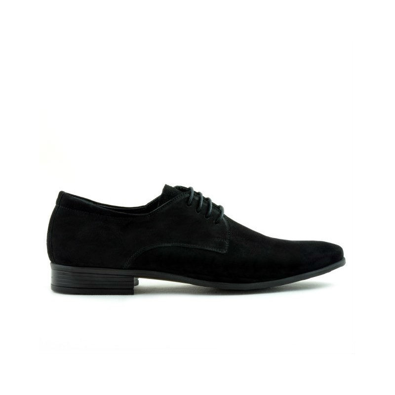 Chaussures élégantes homme 786 velours noir