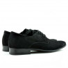 Chaussures élégantes homme 786 velours noir