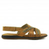 Sandales adolescents 328 marron ciré