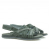 Sandales adolescents 328 tuxon noir