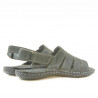 Sandales adolescents 327 tuxon noir