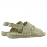 Sandales adolescents 335 tuxon sable