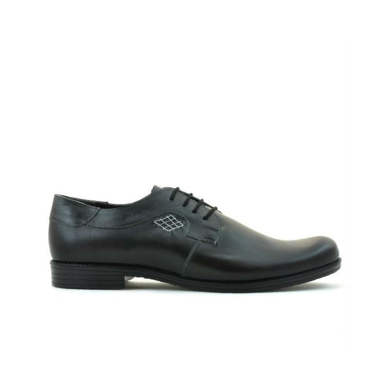 Chaussures casual / élégantes hommes (grandes tailles) 730m noir