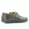 Chaussures décontractées / élégantes hommes 854sc marron velcro