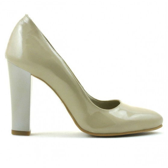 Chaussures élégantes femme 1214 vernis beige Chaussures élégantes femme 1214 vernis beige
