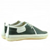 Mocassins homme 865 vert+beige