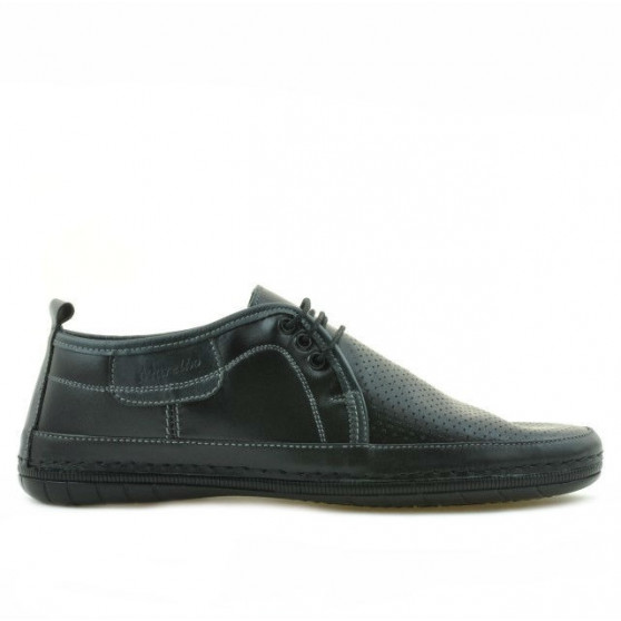 Mocassins hommes 865 noir+gris Mocassins hommes 865 noir+gris