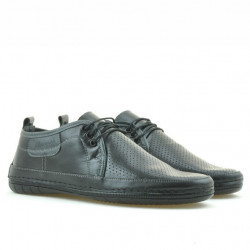 Mocassins hommes 865 noir+gris