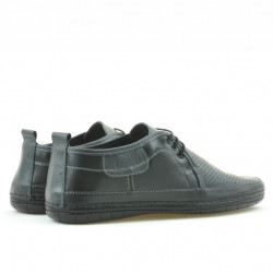 Mocassins hommes 865 noir+gris