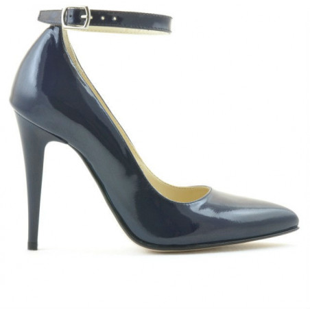 Chaussures élégantes femme 1247 vernis indigo