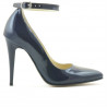 Chaussures élégantes femme 1247 vernis indigo