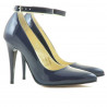 Chaussures élégantes femme 1247 vernis indigo