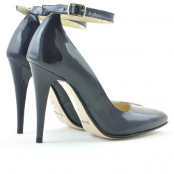 Chaussures élégantes femme 1247 vernis indigo