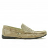 Mocassins hommes 813 sable perforé