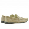 Mocassins hommes 813 sable perforé