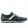 Baskets pour hommes 807 indigo+blanc