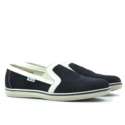 Chaussures décontractées homme 870 indigo velours